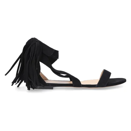 Chloé , Stylish Flat Sandals ,Black female, Sizes: