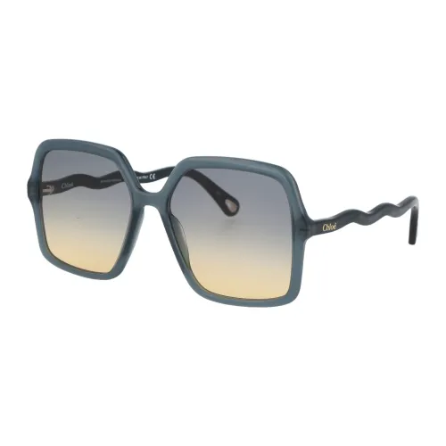 Chloé , Stylish Sunglasses Ch0086S ,Blue female, Sizes:
