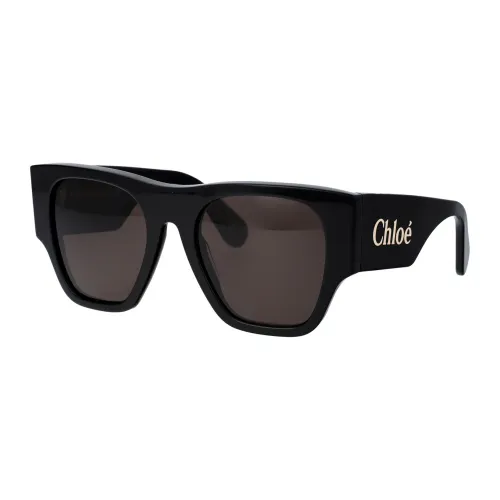 Chloé , Stylish Sunglasses for Sunny Days ,Black female, Sizes: