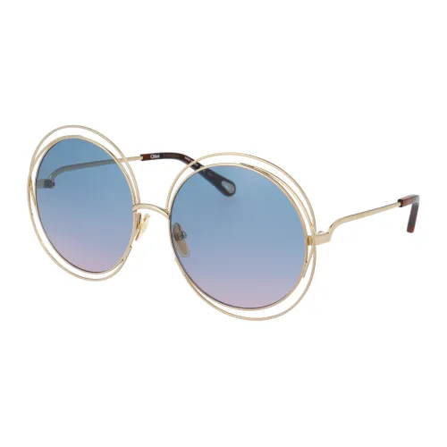 Chloé , Stylish Sunglasses for Sunny Days ,Yellow female, Sizes: