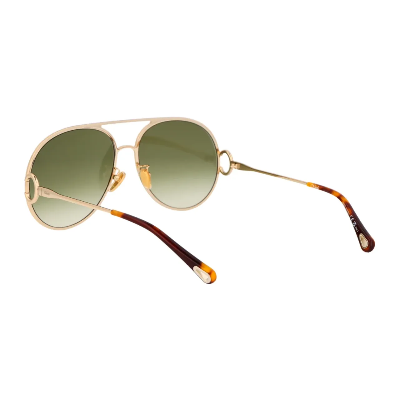 Chloé , Stylish Sunglasses for Sunny Days ,Yellow female, Sizes: