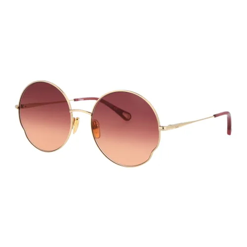 Chloé , Stylish Sunglasses for Women ,Yellow female, Sizes: