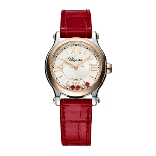 Chopard , Happy Sport Automatic Watch ,Red female, Sizes: ONE SIZE