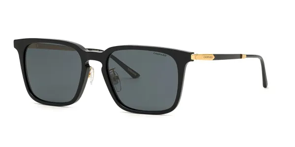 Chopard SCH339 Polarized 700P Men's Sunglasses Black Size 54