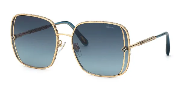Chopard SCHG33S 0354 Men's Sunglasses Gold Size 61