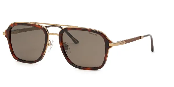 Chopard SCHG36 Polarized 8FFP Men's Sunglasses Tortoiseshell Size 55