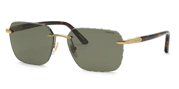 Chopard SCHG62 Polarized 8FFP Men's Sunglasses Gold Size 61