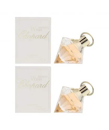 Chopard Womens Brilliant Wish Eau De Parfum 30ml x 2 - One Size