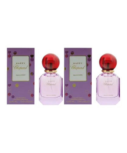 Chopard Womens Happy Felicia Roses Eau de Parfum 40ml x 2 - One Size