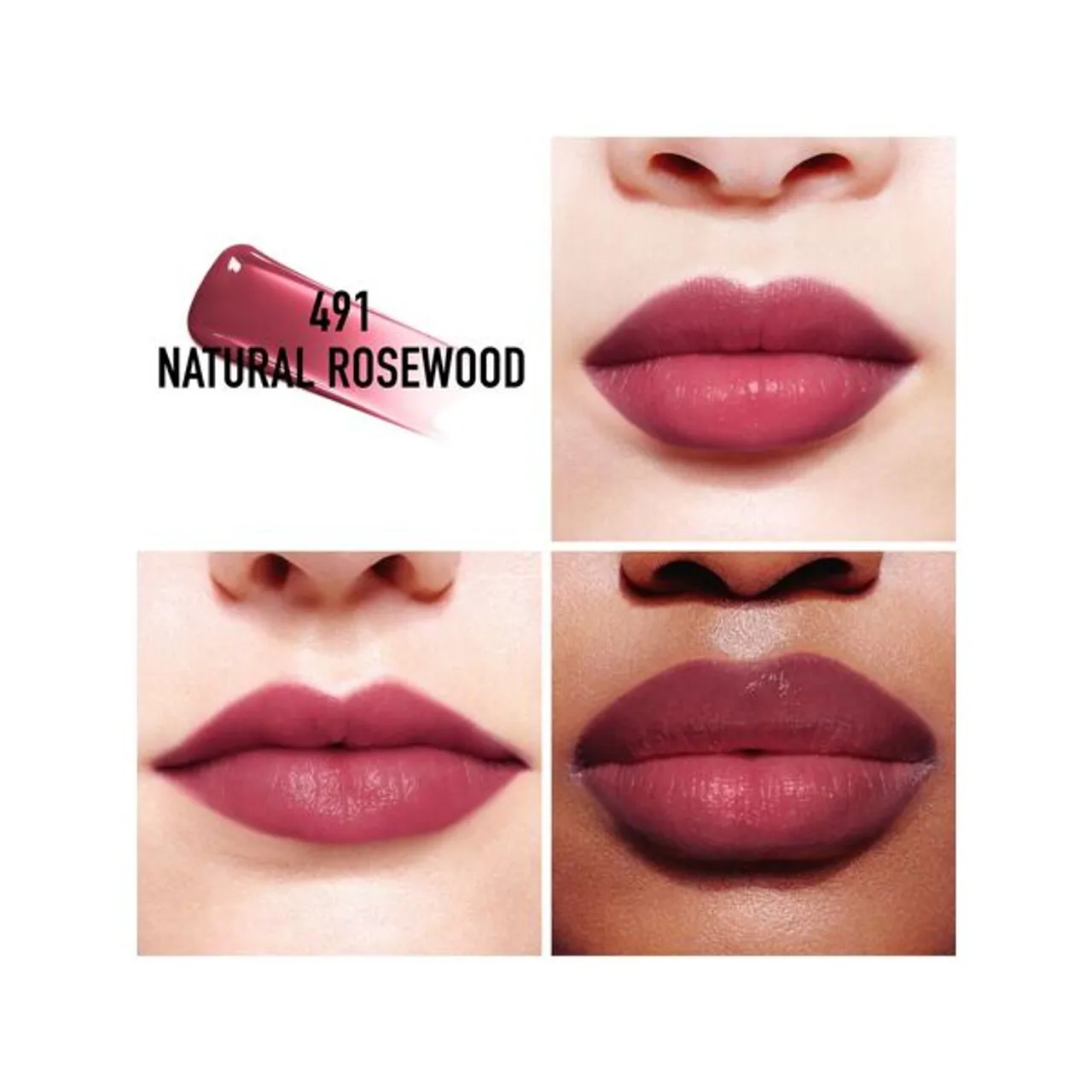 Christian Dior Addict Lip Tint - 491 Natural Rosewood - Unisex - Size: 5ml