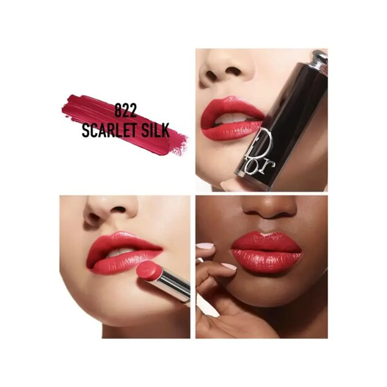 Christian Dior Addict Shine Lipstick Refill - 822 Scarlet Silk - Unisex