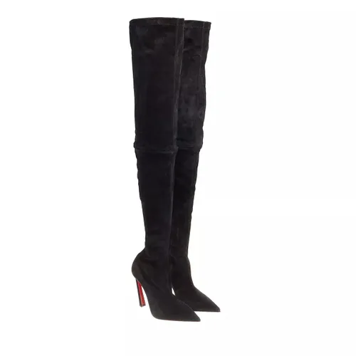 Christian Louboutin Boots & Ankle Boots - Condora Botta Alta 100mm Boots - black - Boots & Ankle Boots for ladies