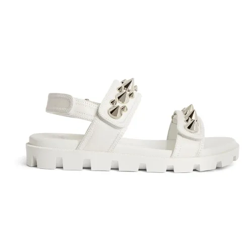 Christian Louboutin , Cool Leather Sandals ,White female, Sizes: