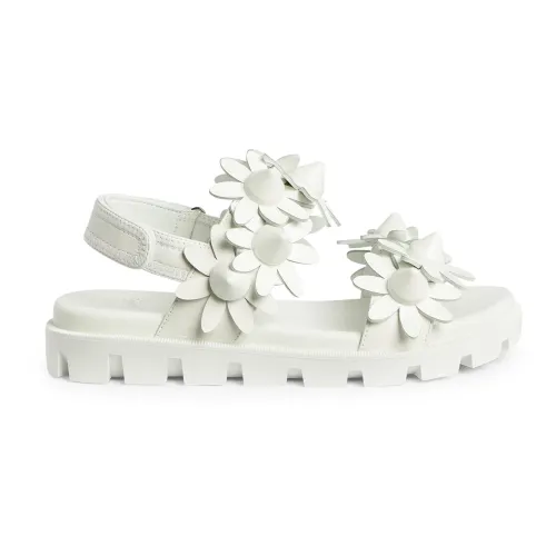 Christian Louboutin , Daisy Spikes Cool Sandals ,White female, Sizes:
