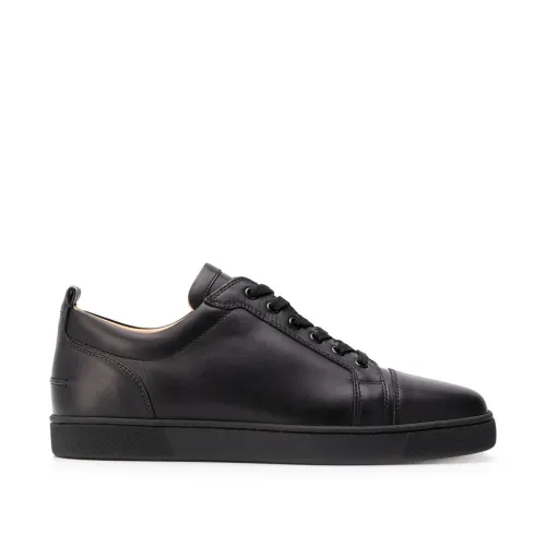 Christian Louboutin , Flat Lace-Up Sneakers ,Black male, Sizes: