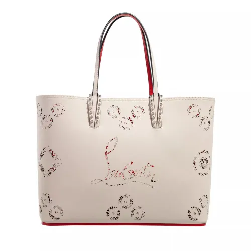 Christian Louboutin Tote Bags - Cabata Tote Bag Leather - creme - Tote Bags for ladies