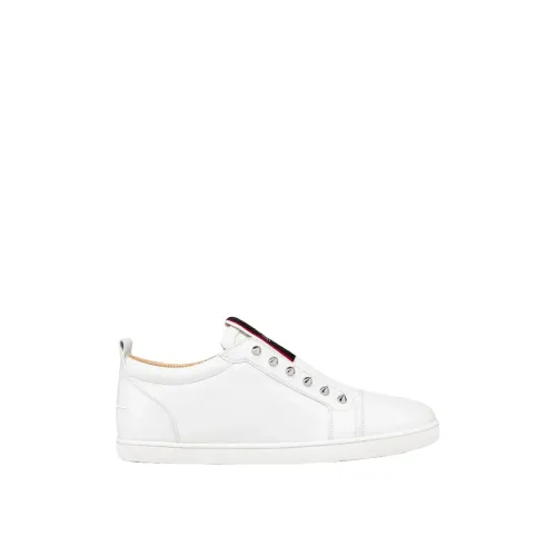 Christian Louboutin , White Sneakers with f.a.v fique a vontade flat ,White male, Sizes: