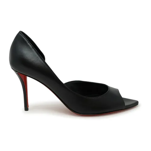 Christian Louboutin , Women's Shoes Pumps Black Ss24 ,Black female, Sizes: