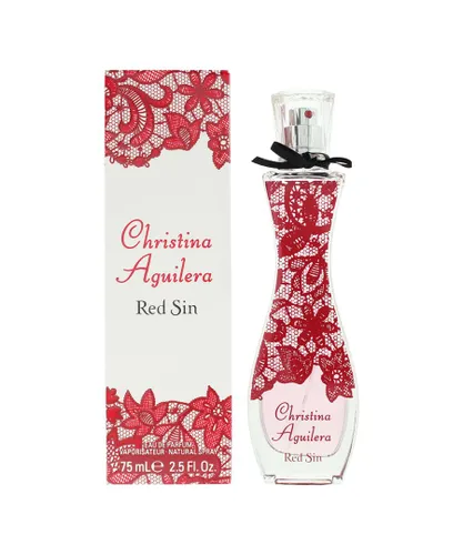 Christina Aguilera Womens Red Sin Eau de Parfum 75ml - One Size