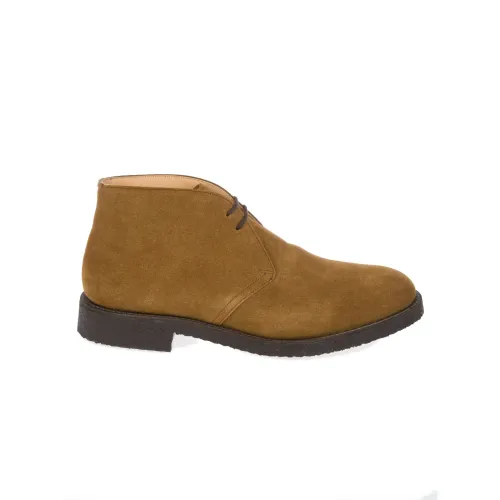 Church's , Black Stylish Boots for Modern Men ,Brown male, Sizes: