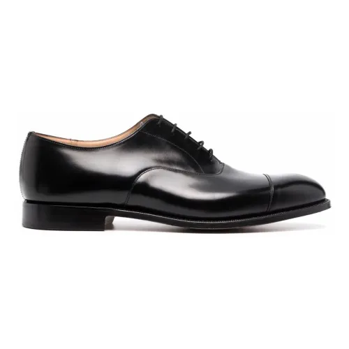 Church's , Churchs Flat shoes Black ,Black male, Sizes: