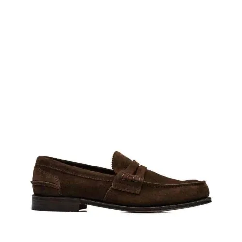 Church's , Classic Leather Loafers ,Brown male, Sizes: