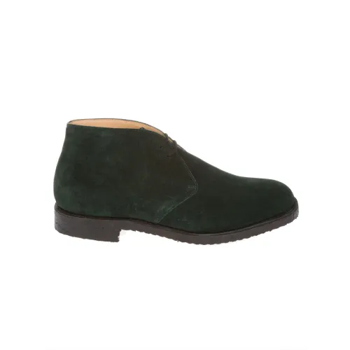 Church's , Dark Green Tronchetti Boots ,Green male, Sizes: