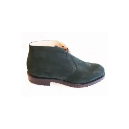 Church's , Green Suede Ryder 81 Desert Boots ,Green male, Sizes: