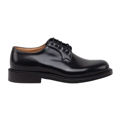 Church's , Handcrafted Leather Derby Shoes ,Black male, Sizes: