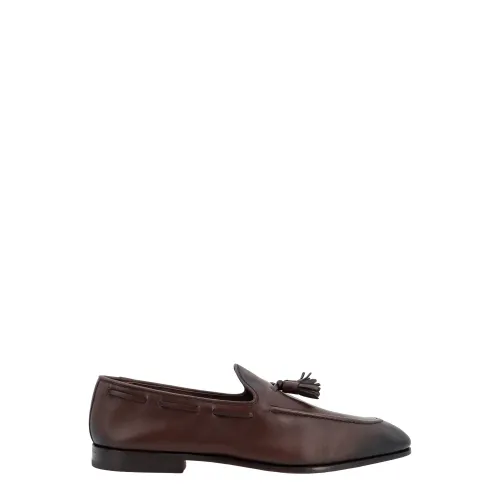 Church's , Italian Leather Loafer ,Brown male, Sizes: