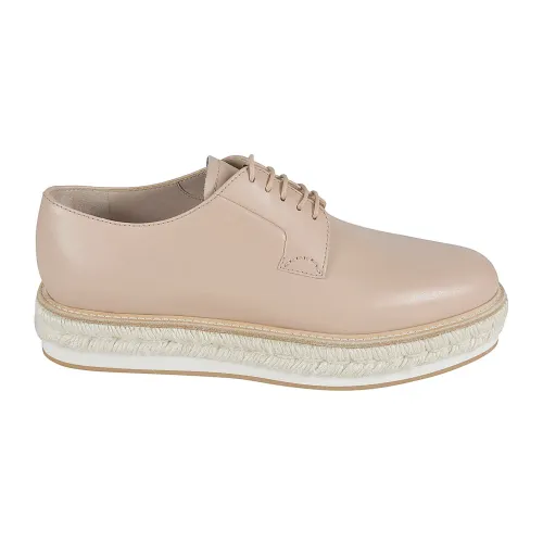 Church's , Lace-up Shoes, Light Pink and Natural ,Pink female, Sizes: