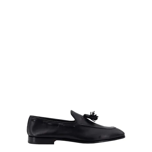 Church's , Leather Loafer with Tels ,Black male, Sizes: