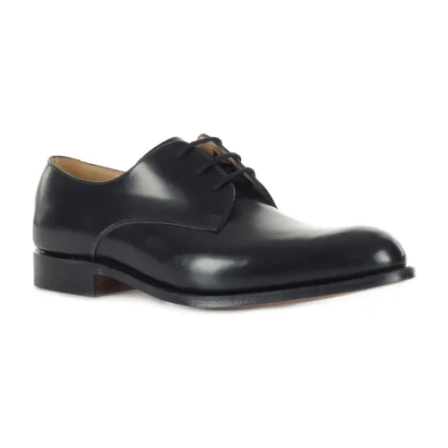 Church's , Oslo S/S 16 Leather Flats ,Black male, Sizes: