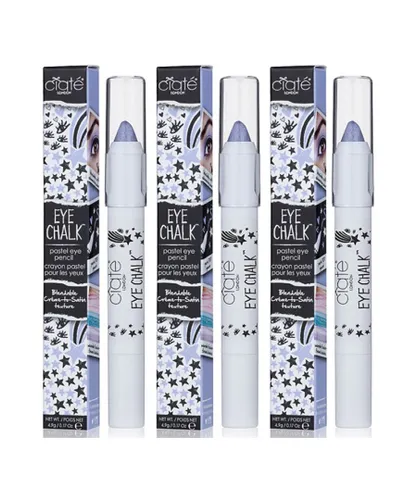 Ciate Womens Eye Chalk 4.9g Teachers Pet Eye Pencil Lilac x 3 - One Size