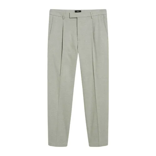 Cinque , Straight Trousers ,Gray male, Sizes: