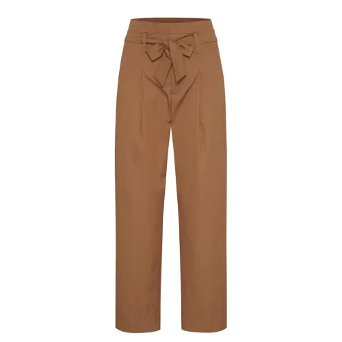 Cinque , Wide Trousers ,Brown female, Sizes: