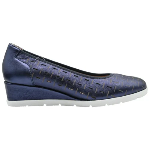 Cinzia Soft , Blue Wedge Heels ,Blue female, Sizes: