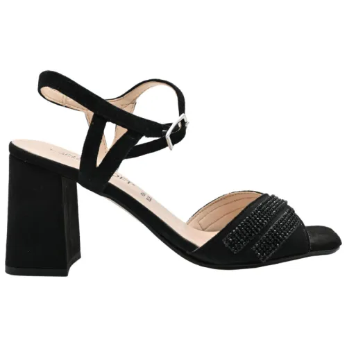 Cinzia Soft , Elegant High Heel Sandals in Black ,Black female, Sizes: