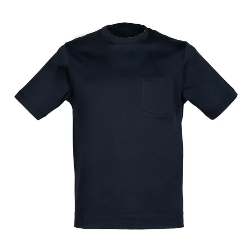 Circolo 1901 , Blue Cotton Jersey Pocket T-Shirt ,Blue male, Sizes: