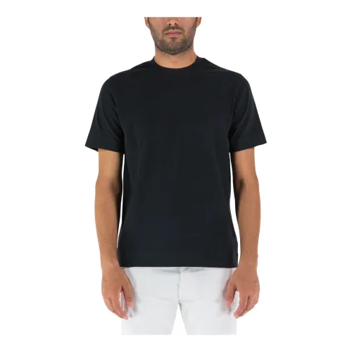 Circolo 1901 , Mens Basic Cotton T-Shirt ,Black male, Sizes: