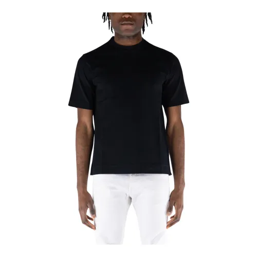 Circolo 1901 , Piquet T-Shirt ,Black male, Sizes: