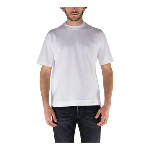 Circolo 1901 , Piquet T-Shirt ,White male, Sizes: