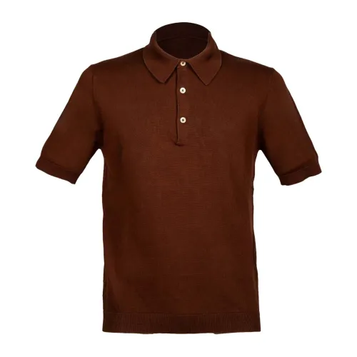 Circolo 1901 , Polo Shirts ,Brown male, Sizes: