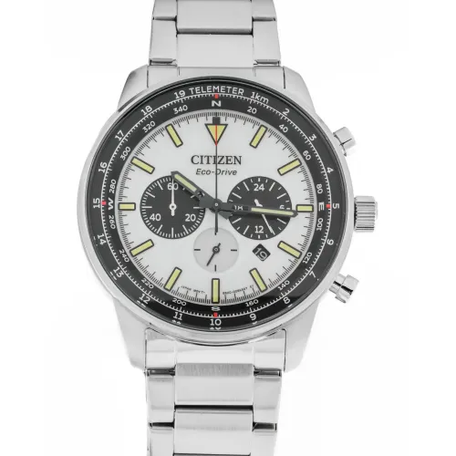 Citizen , Ca4500-91A - Mens Watch ,White female, Sizes: ONE SIZE