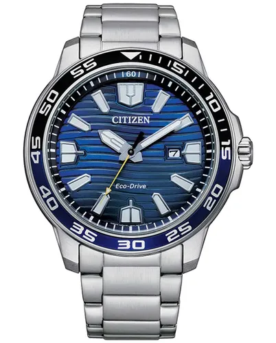 Citizen Men Analogue Eco-Drive Watch with Stainless Steel