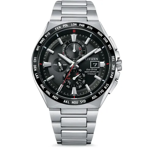Citizen Men Chronograph Eco-Drive Watch with Stainless