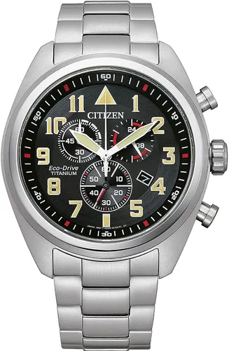 Citizen Men Chronograph Quartz Watch with Titanium Strap
