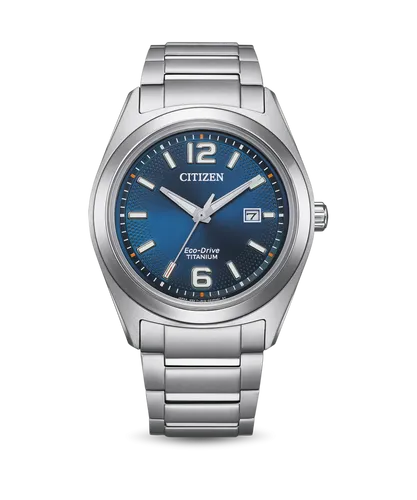 Citizen Mens Silver Watch AW1641-81L Titanium - One Size