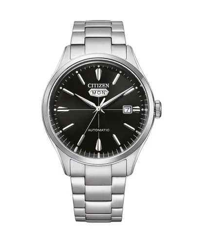Citizen Mens Silver Watch NH8391-51EE Stainless Steel (archived) - One Size