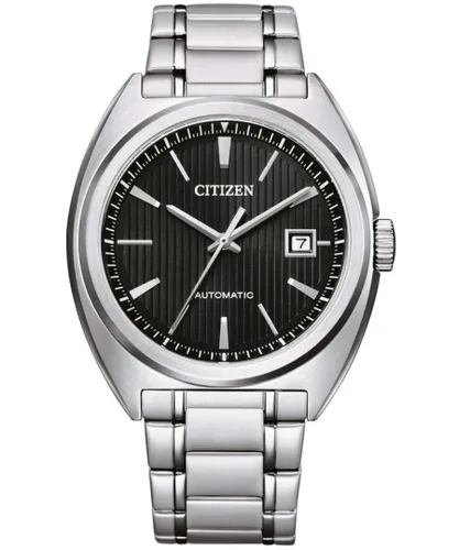 Citizen Mens Silver Watch NJ0100-71E Stainless Steel - One Size